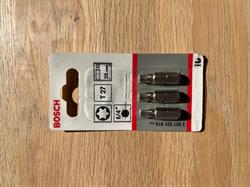 Bosch 1/4" Torx T27 bits 25 mm 3 stk