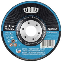 Tyrolit Premium Skrubskive FASTCUT 2i1 125x7,0 mm 1 stk