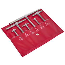 Sealey Teleskoplærer i sæt - måleområde fra 8–150 mm (5/16”–6”)