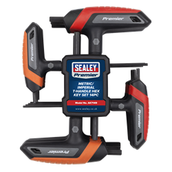 Unbraconøgler med t-håndtag i mm & tommer