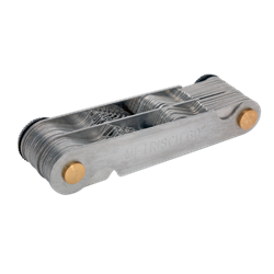 Gevindtæller metrisk & engelske tommegevind (BSW & MM) 52 blade