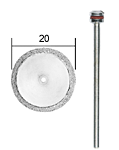 Proxxon Diamanteret Skæreskive Ø20,0 mm Inkl. Holder